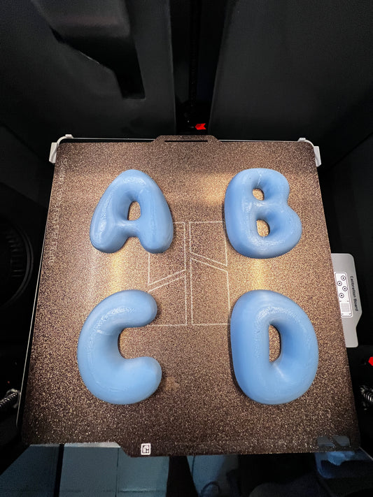 Bubble Letters Duvar Yazısı (Kişiye Özel)